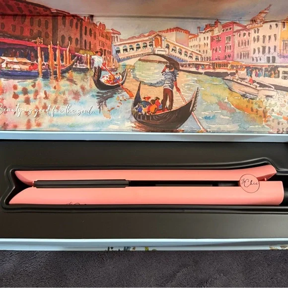 Le Chic IoniK Ceramic Flat Iron exclusive color Peach